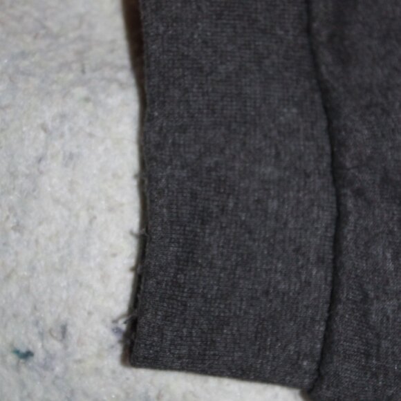 Hanes Premium Men's Gray Long Sleeve Pullover Sweater Size Medium - Picture 8 of 16